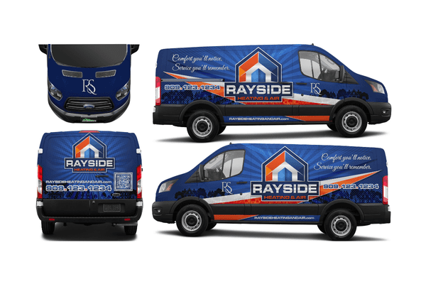 Custom Van Design and Wrap bu Gatorwraps