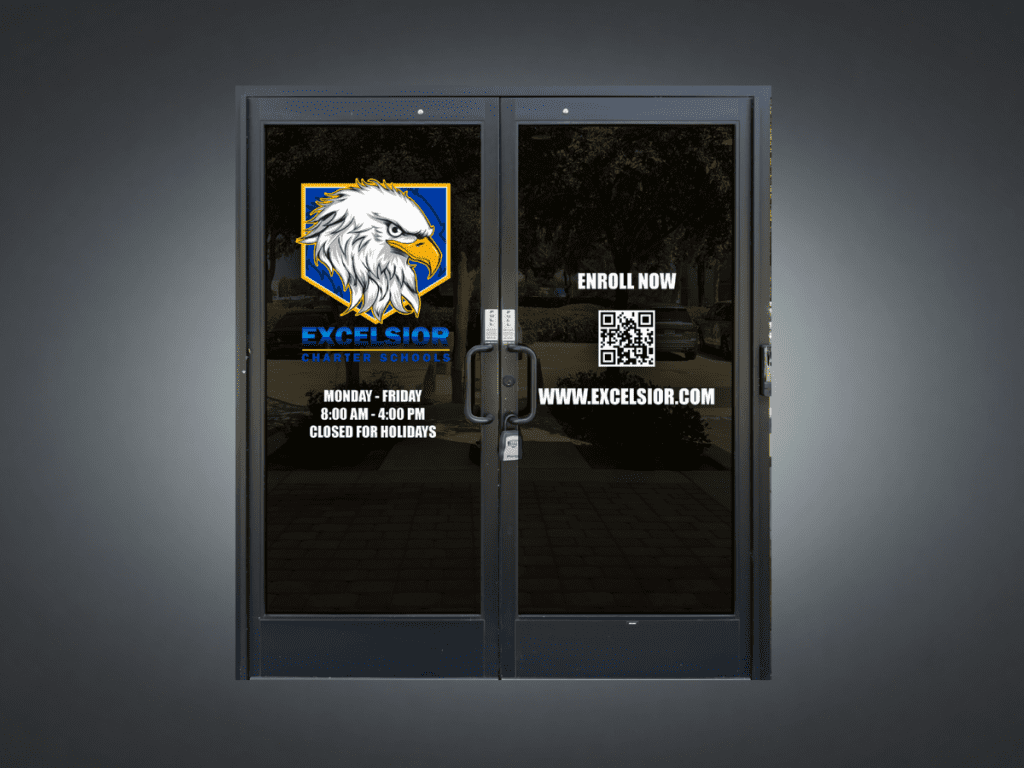 School Wraps, Door Wraps, Window Wraps
